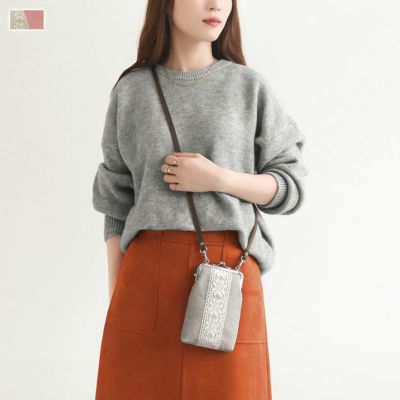 AYANOKOJI 【在庫商品】がま口ショルダーケース＋（プラス）【リネン】 [M便 1/2] 