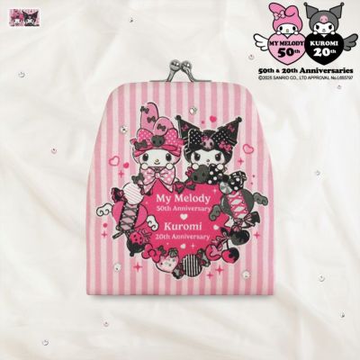 AYANOKOJI 【在庫商品】がまポチ袋【マイメロディ＆クロミ(W周年)】 [M便 1/10]