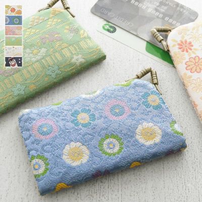 AYANOKOJI 【在庫商品】仕切り付きがま口カードケース【レトロ金襴】 [M便 1/6]