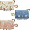 仕切り付きがま口カードケース【レトロ金襴】