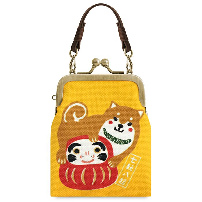 みみん ルクテープ人形 蝶 ケース入り 希少 タイのお守り 在庫商品】がま口お守りケース【にゃんこーズ・わんこーズ】 [M便 1/6