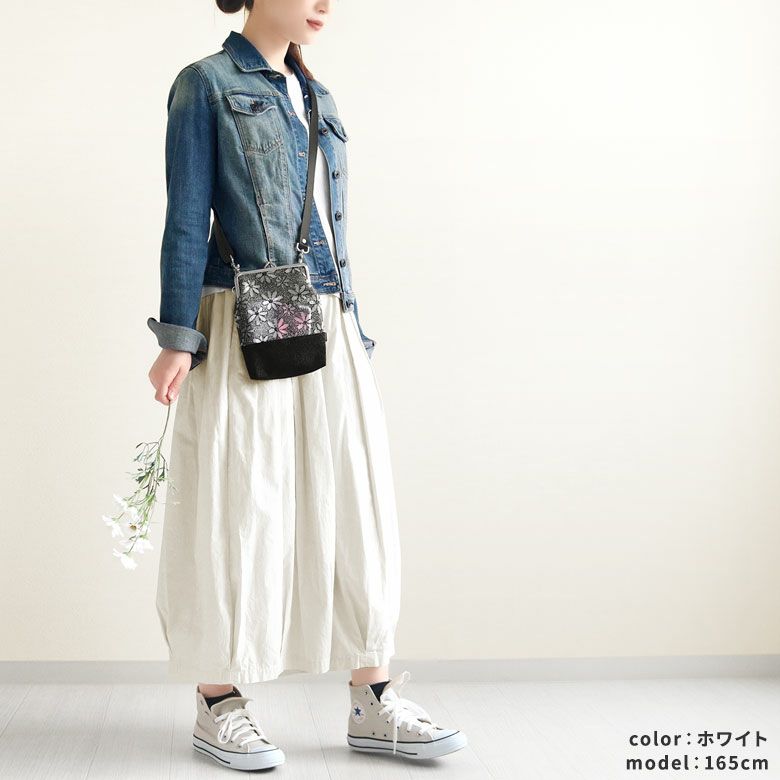がま口切替メッシュショルダー【マーガレットメッシュ】