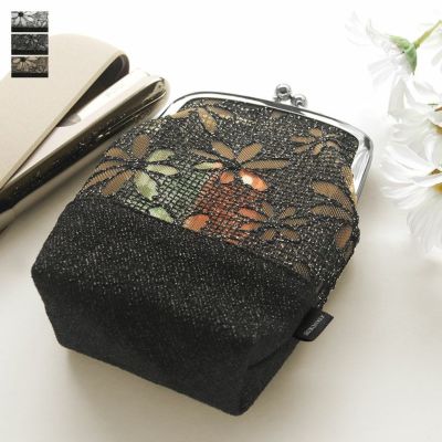 AYANOKOJI 【在庫商品】がま口アイコスケース(ハギ)【マーガレットメッシュ】 [M便 1/6]