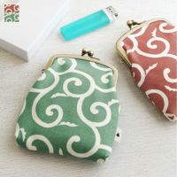 がま口シガレットケース【帆布・唐草限定カラー】