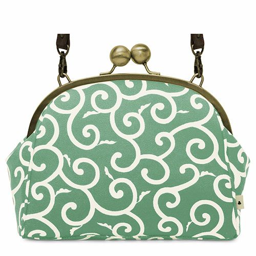 たま出品 在庫商品】大玉がま口ポシェット【コーデュラ（R