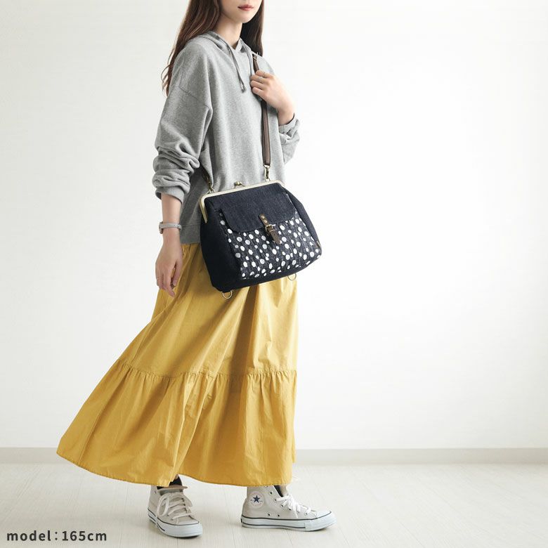 AYANOKOJI　がま口フラップ2WAYリュック　メインイメージ