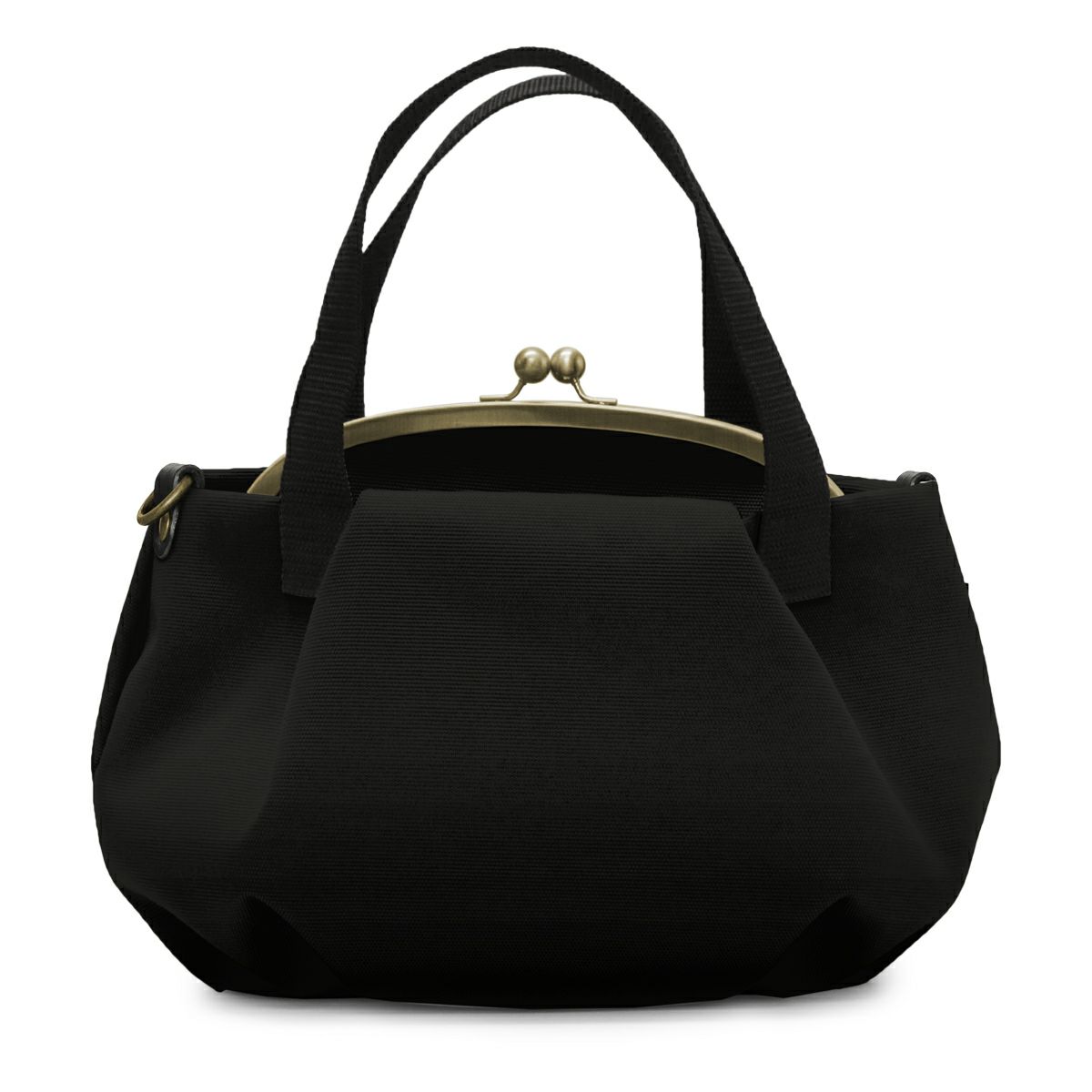 がま口バルーントートバッグ【Sarei コーデュラ(R) re/cor(TM)（コーデュラレコー）・MONTANA】