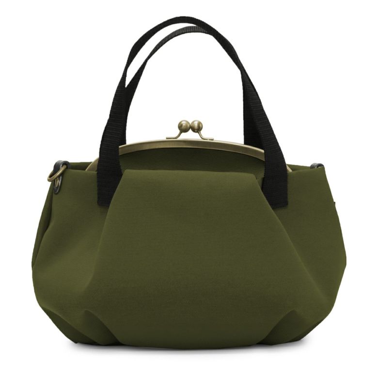 がま口バルーントートバッグ【Sarei コーデュラ(R) re/cor(TM)（コーデュラレコー）・MONTANA】