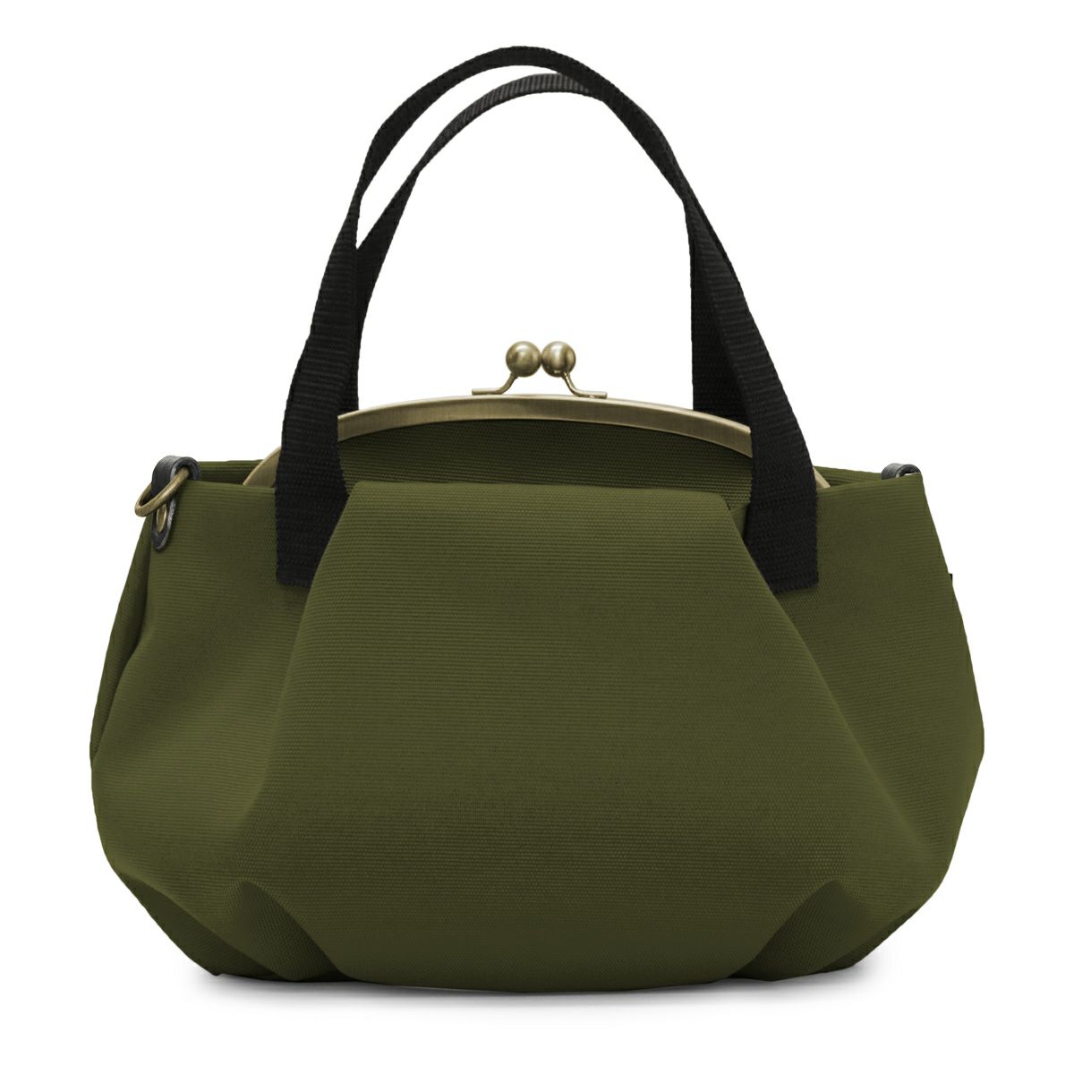 がま口バルーントートバッグ【Sarei コーデュラ(R) re/cor(TM)（コーデュラレコー）・MONTANA】