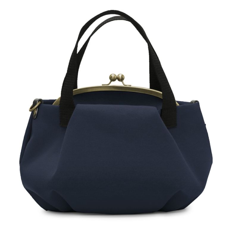 がま口バルーントートバッグ【Sarei コーデュラ(R) re/cor(TM)（コーデュラレコー）・MONTANA】