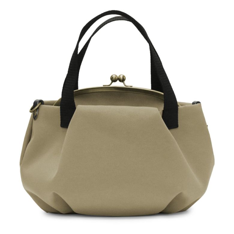 がま口バルーントートバッグ【Sarei コーデュラ(R) re/cor(TM)（コーデュラレコー）・MONTANA】