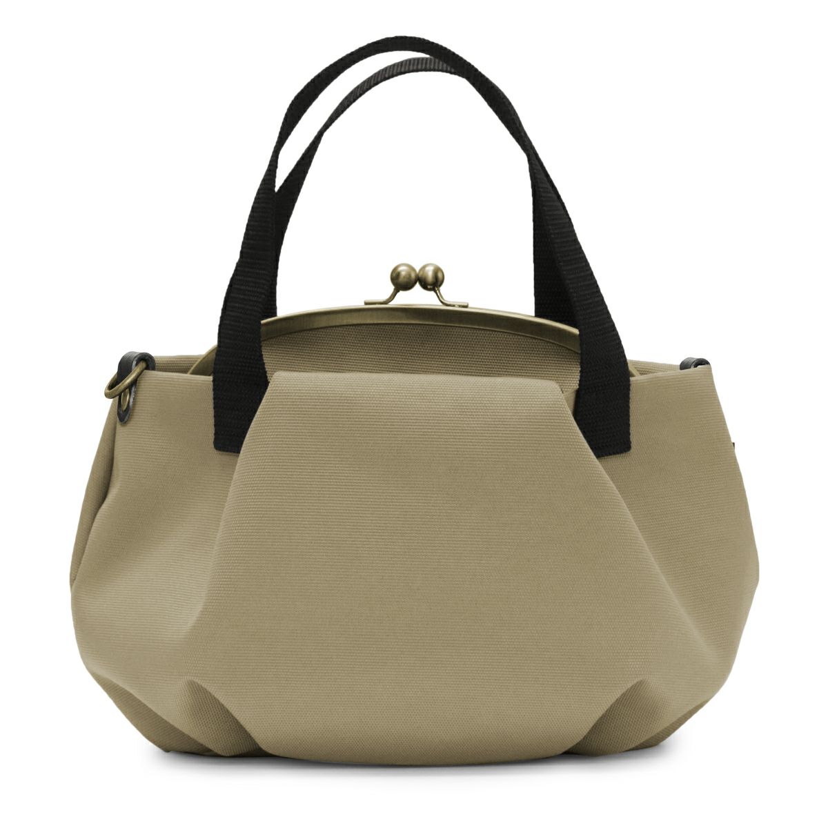 がま口バルーントートバッグ【Sarei コーデュラ(R) re/cor(TM)（コーデュラレコー）・MONTANA】