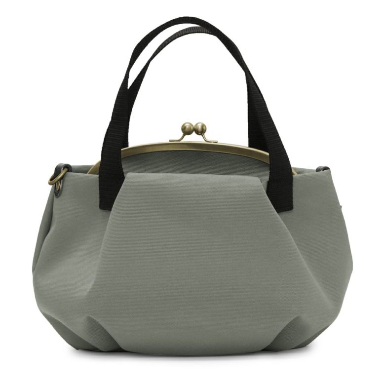 がま口バルーントートバッグ【Sarei コーデュラ(R) re/cor(TM)（コーデュラレコー）・MONTANA】