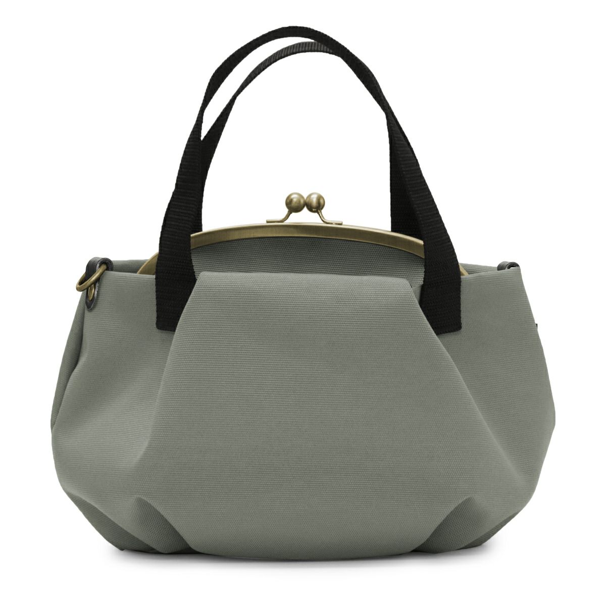 がま口バルーントートバッグ【Sarei コーデュラ(R) re/cor(TM)（コーデュラレコー）・MONTANA】