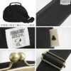 がま口ポシェット型ボディバッグ【PEANUTS_サガラ刺繍】
