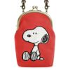 がま口半月ポシェット【PEANUTS_サガラ刺繍】