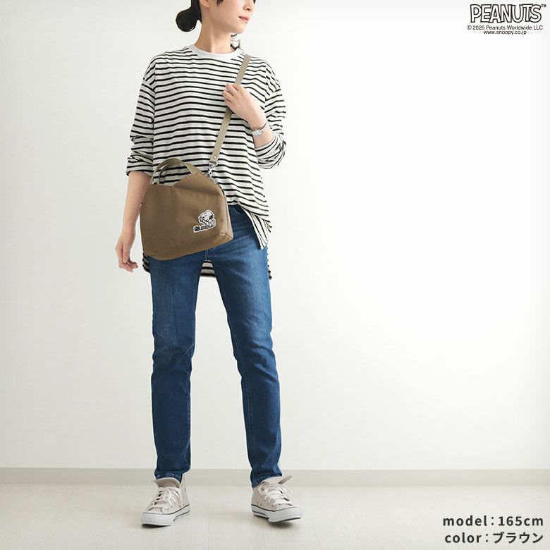 がま口レイヤードショルダーバッグ【PEANUTS_(S)25SS】