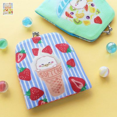 在庫商品】寸ぱちがま口財布【夏のスイーツ×ガマグチヨタカ】 [M