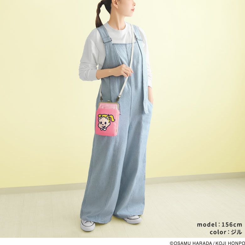 在庫商品】がま口お散歩ポシェット【OSAMU GOODS】 [M便 1/2