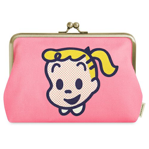 6寸がま口平ポーチ（マチあり）【OSAMU GOODS】