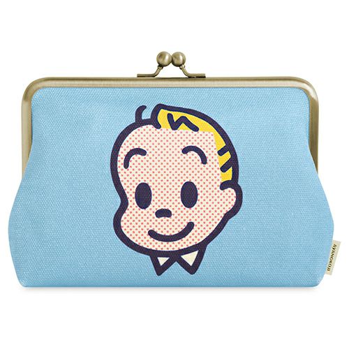 6寸がま口平ポーチ（マチあり）【OSAMU GOODS】