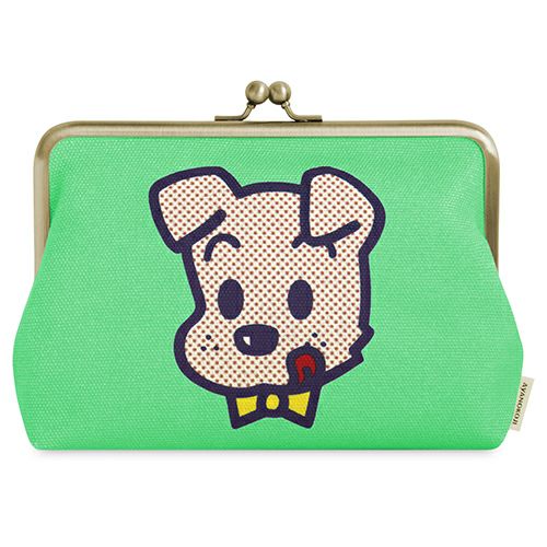 ろみお ⑥ポーチ 在庫商品】6寸がま口平ポーチ（マチあり）【OSAMU GOODS】 [M便
