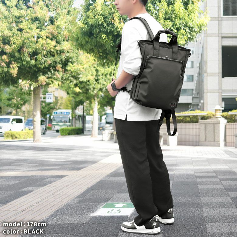 【在庫商品】がま口3WAYアーバンバッグ【Sarei HOMME＋】※がまろっく付き