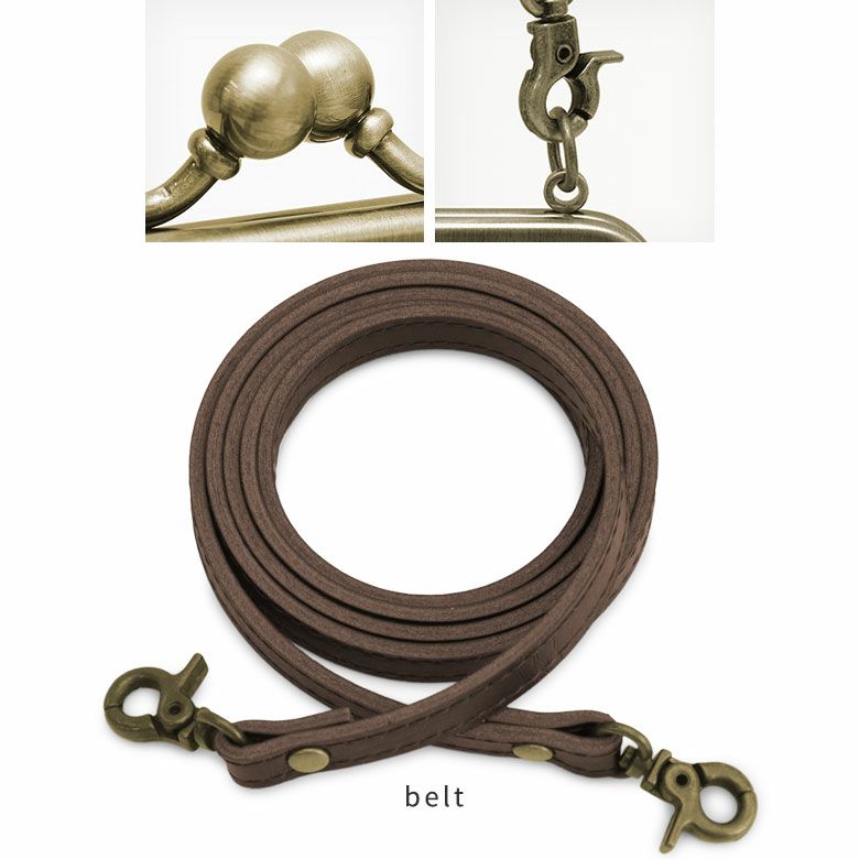 がま口お散歩ポシェット【ポップチェック】