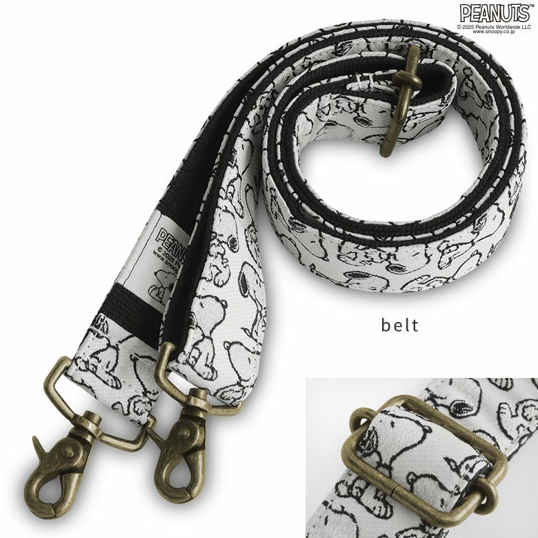 【在庫商品】大玉がま口ポシェット【PEANUTS_25AW(JQ)】