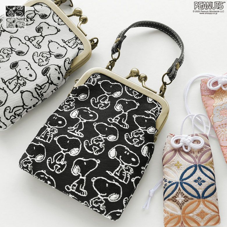 がま口お守りケース【PEANUTS_25AW(JQ)】