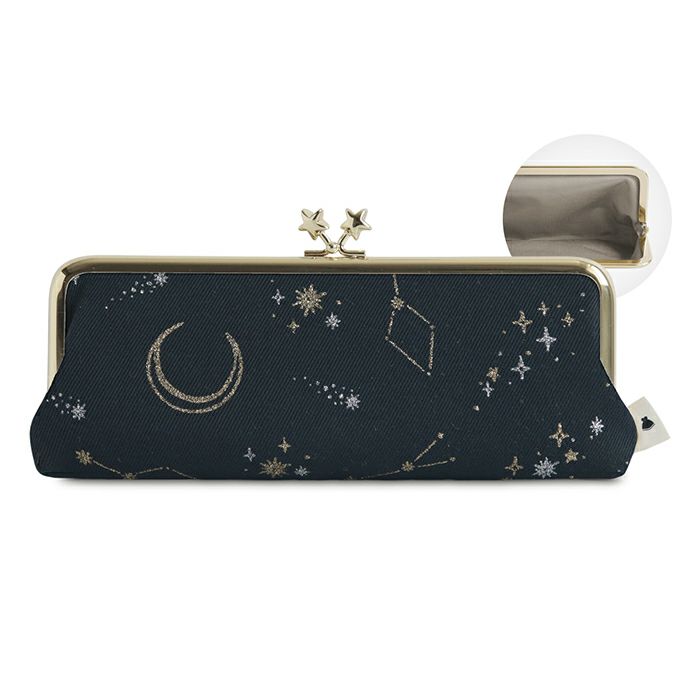 がま口平ペンケース（星ひねり）【彩りアソート】