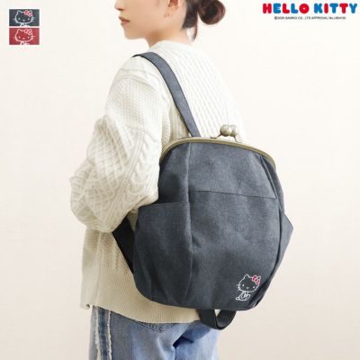 予約販売品】がまぽちゃリュック【HELLO KITTY70's】※2026年1月5日以降