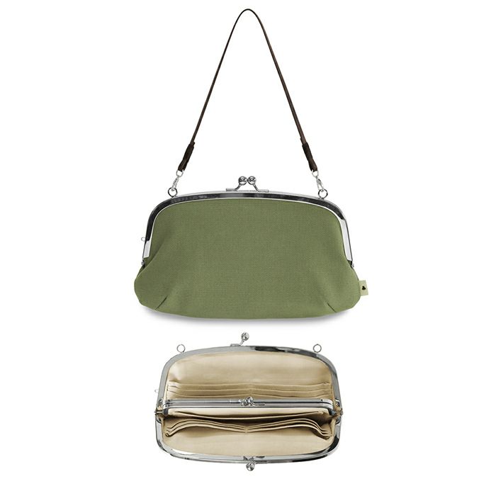 1オンス銀貨とても可愛い親子カラー箱 COA付き 在庫商品】横長親子がま口財布【彩りアソート】 [M便 4/5] | AYANOKOJI