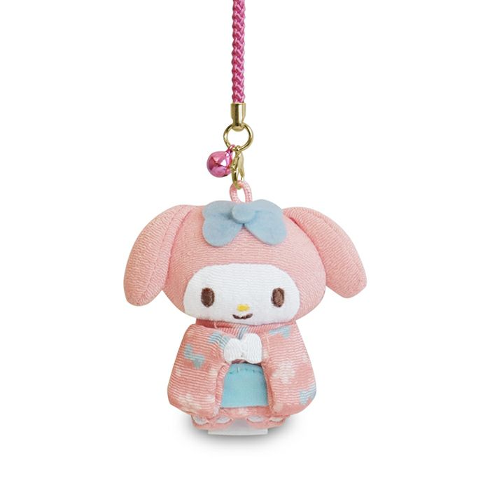 在庫商品】きもの根付けストラップ【マイメロディ＆クロミ】 | がま口